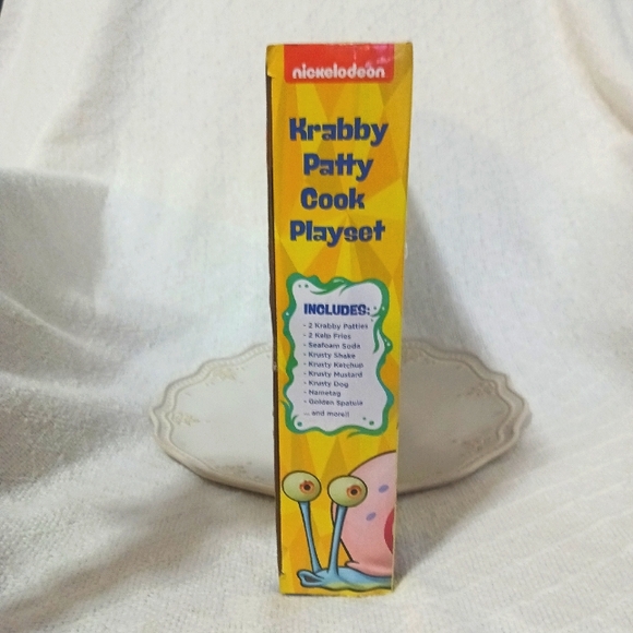 Nickelodeon SpongeBob Square Pants Krabby Patty Cook Playset Age 3+ - Picture 6 of 7